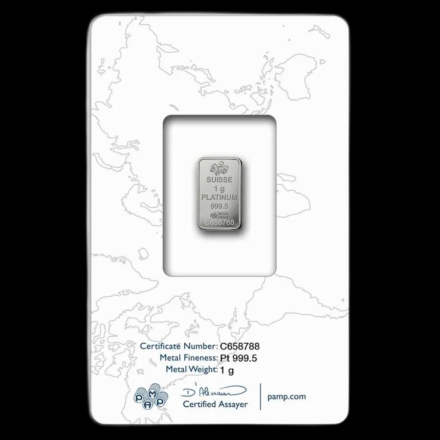 Sztabka 1g Platyny PAMP - image 2