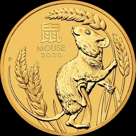 Lunar III Rok Myszy 1 uncja złota 2020 - image 1