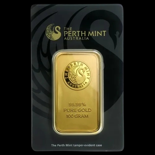 Sztabka 100g Złota The Perth Mint - image 1