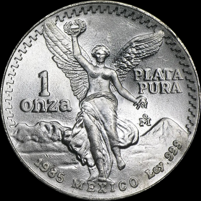 Mexican Libertad 1 uncja srebra 1985 - image 1