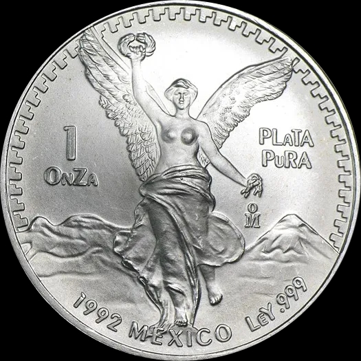 Mexican Libertad 1 uncja srebra 1992 - image 1