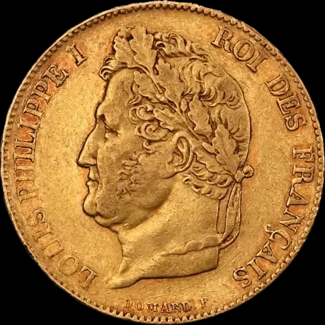 20 Franków Francuskich Ludwik Filip I 5,81g złota - image 1
