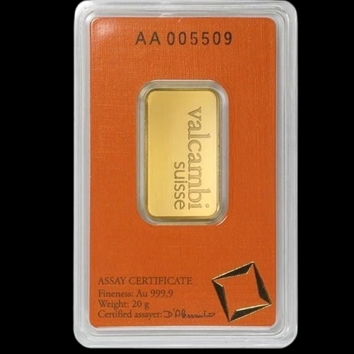 Sztabka 20g złota Valcambi - image 2