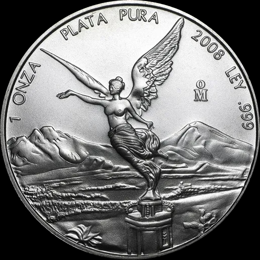 Mexican Libertad 1 uncja srebra 2008 - image 1