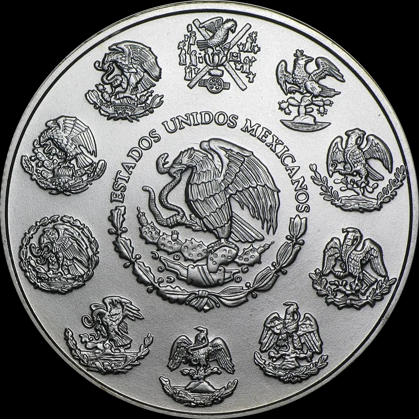 Mexican Libertad 1 uncja srebra 2009 - image 2