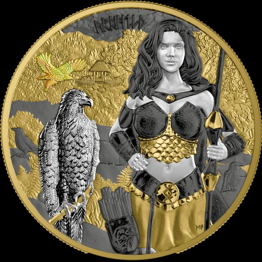 Valkyries Arnhild Valhalla 1 uncja srebra 2025 - image 1