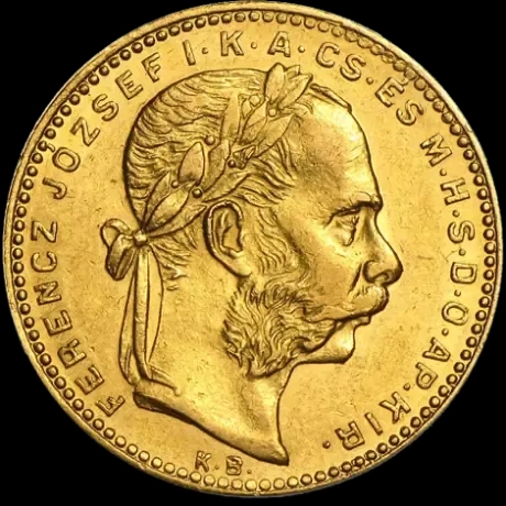 Złote 8 Forintów 20 Franków - image 1