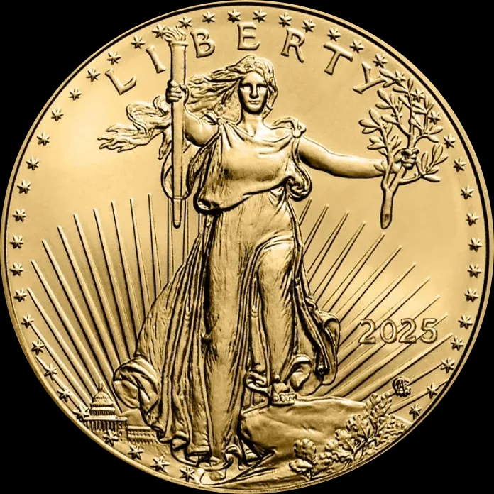 Amerykański Orzeł 1/10 uncji złota 2025 - image 1