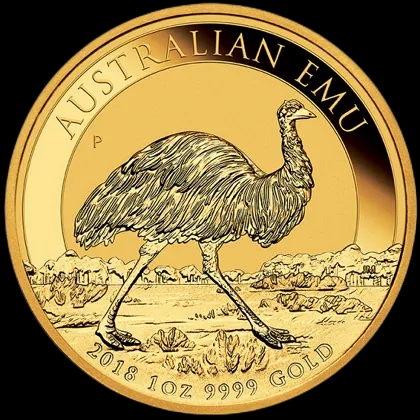 Australijski Emu 1 uncja Złota 2018 - image 1