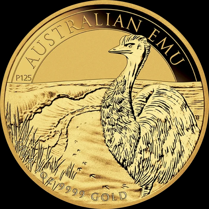 Australijski Emu 1 uncja Złota 2024 - image 1