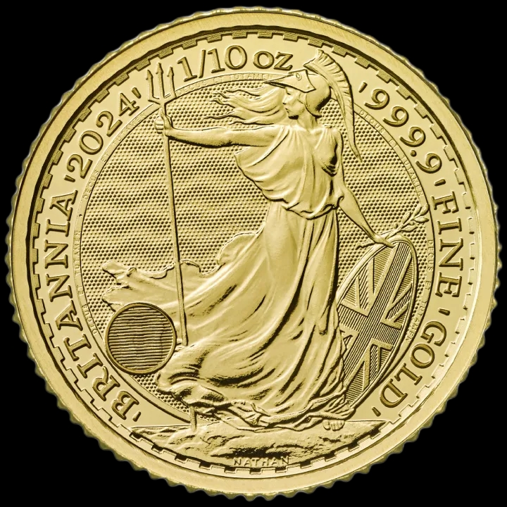 Britannia 1/10 uncji złota 2024 - image 1