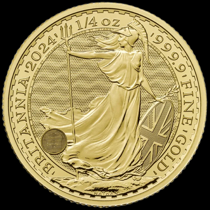Britannia 1/4 uncji złota 2024 - image 1
