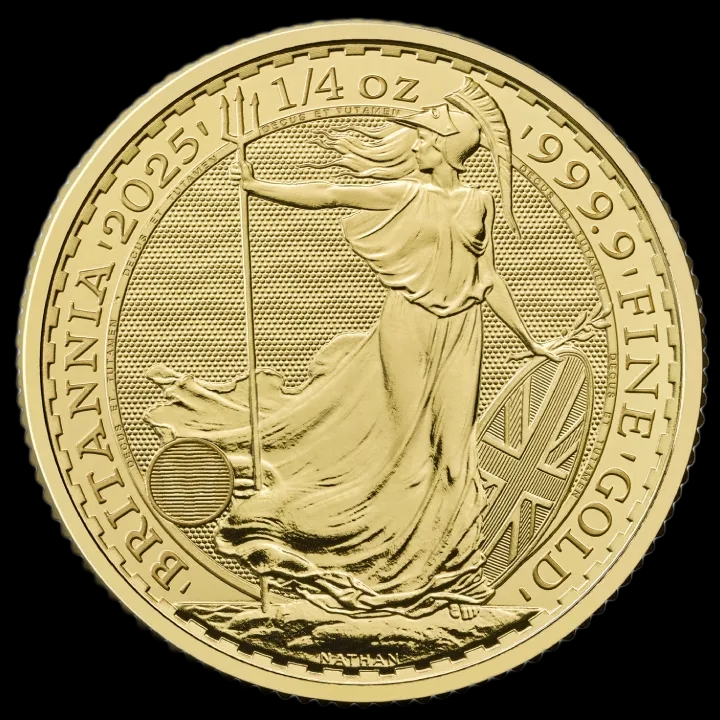 Britannia 1/4 uncji Złota 2025 - image 1