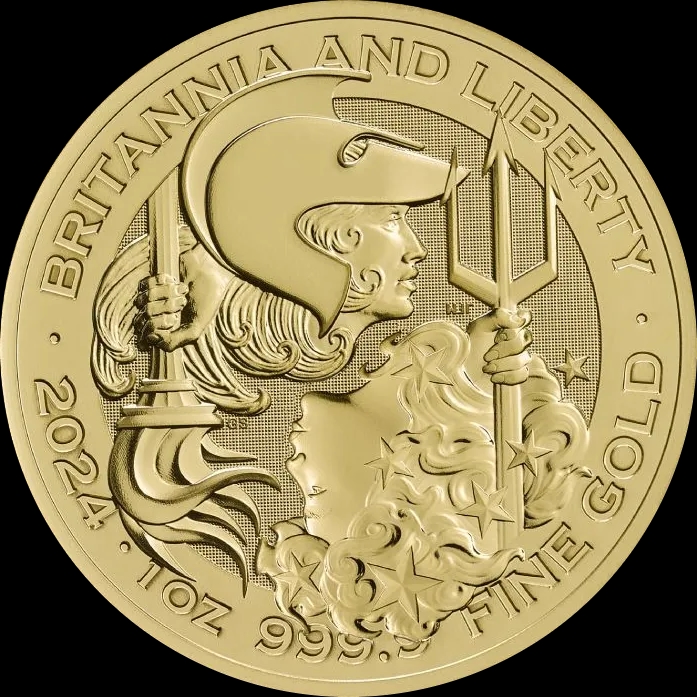 Britannia and Liberty 1 uncja Złota 2024 - image 1