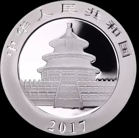 Chińska Panda 30g srebra 2017 - image 2
