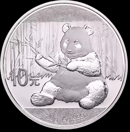 Chińska Panda 30g srebra 2017 - image 1