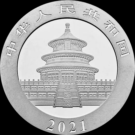 Chińska Panda 30g srebra 2021 - image 2