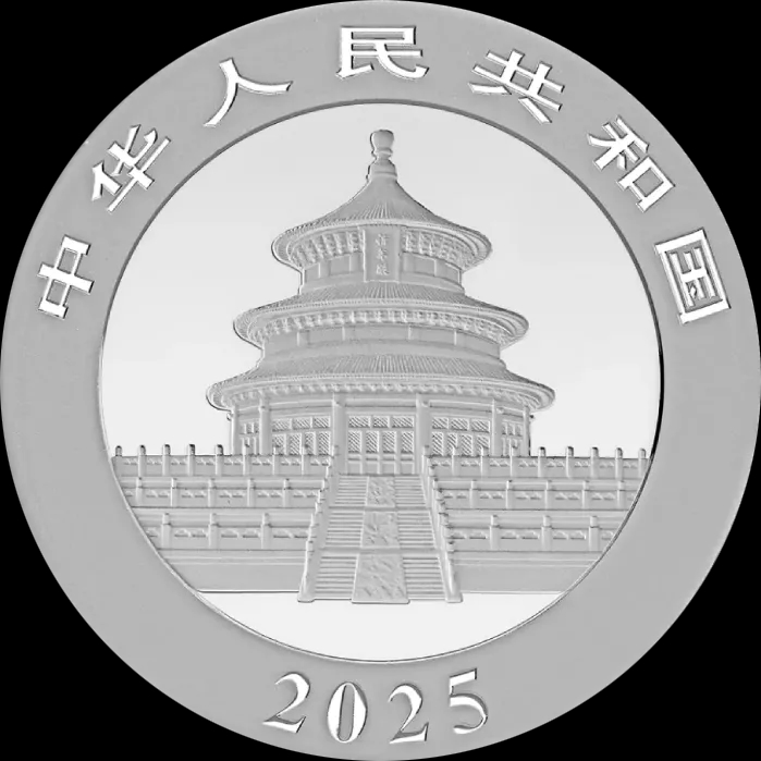 Chińska Panda 30g srebra 2025 - image 2