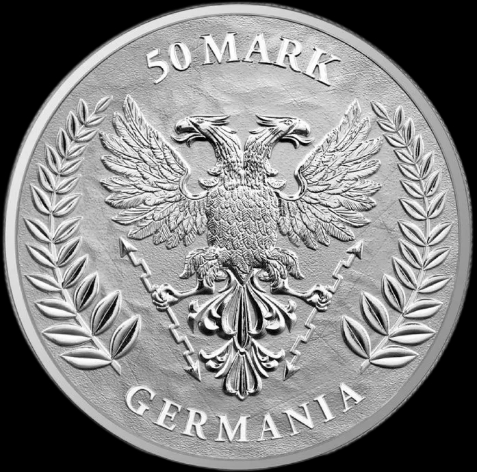 Germania 10 uncji Srebra 2023 - image 2