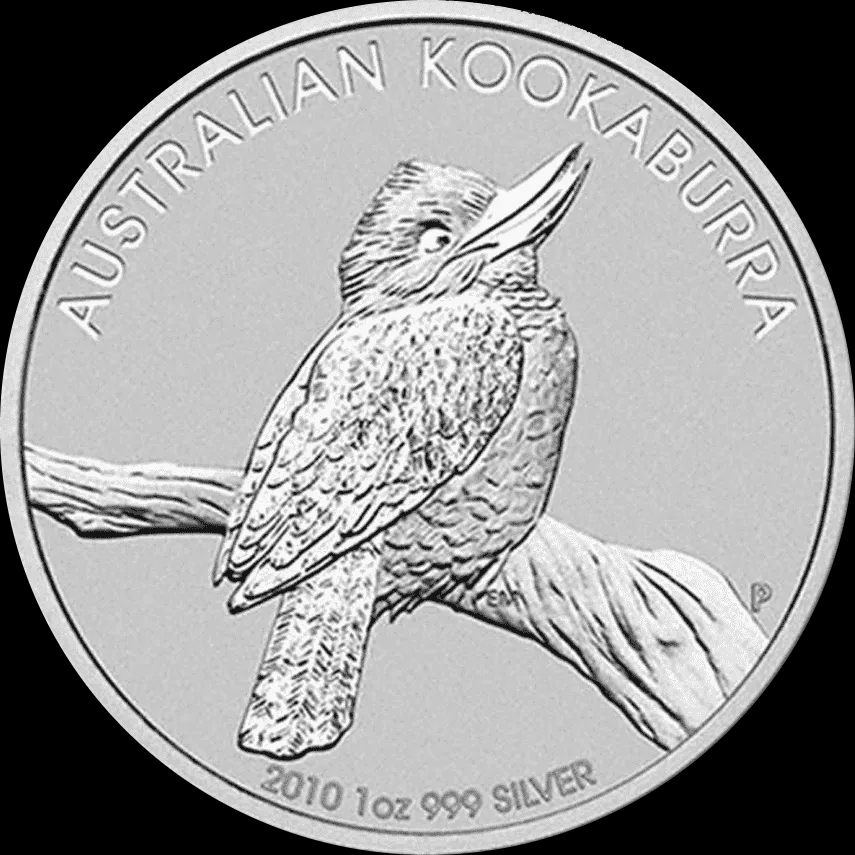 Kookaburra 1 uncja srebra 2010 - image 1