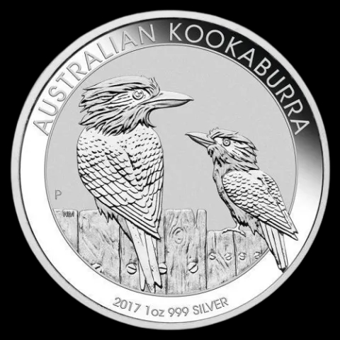 Kookaburra 1 uncja srebra 2017 - image 1