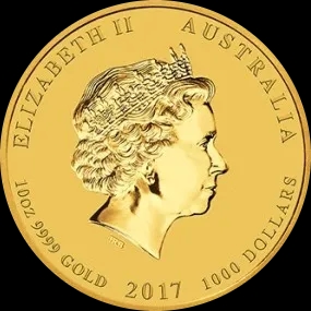 Lunar II Rok Koguta 1 uncja Złota 2017 - image 2