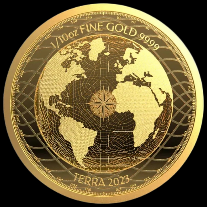 Terra 1/10 uncji Złota 2023 - image 1