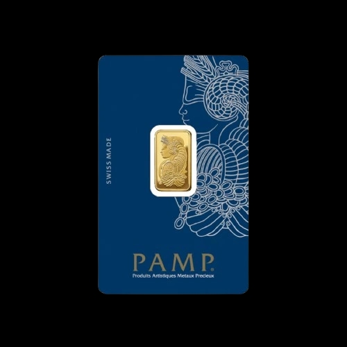 Sztabka 2,5g złota PAMP - image 1