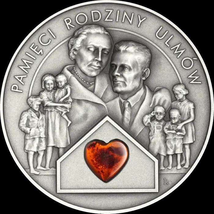 Pamięci Rodziny Ulmów 2 uncje Srebra 2024 - image 1