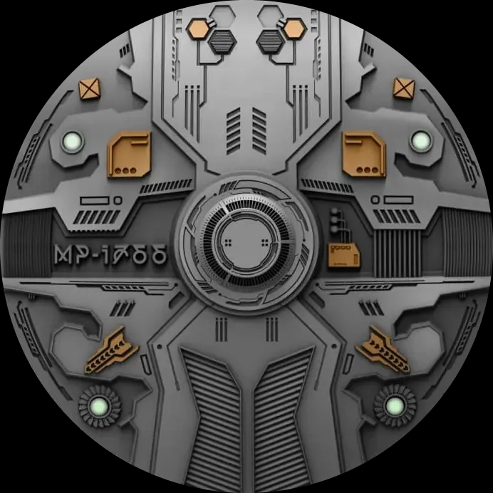 UFO MP- 1766 Lewitująca Moneta 7 uncji Srebra 2024 - image 1
