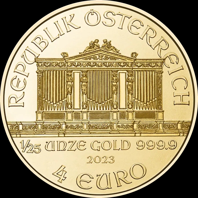 Wiedeński Filharmonik 1/25 uncji złota 2023 - image 2