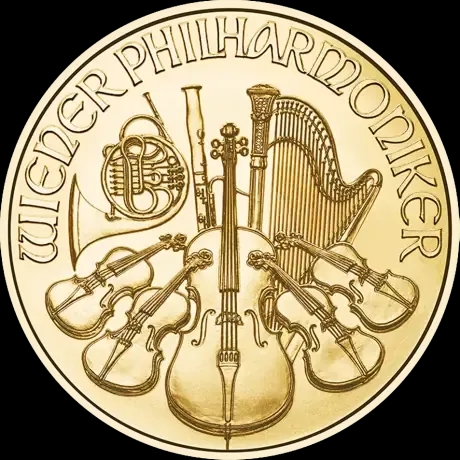 Wiedeński Filharmonik 1/4 uncji złota 2025 - image 1