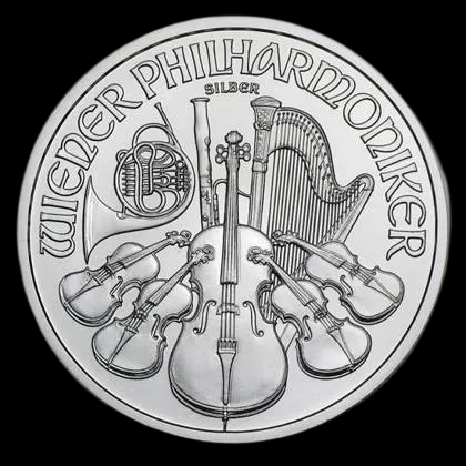 Wiedeński Filharmonik 1 uncja srebra 2012 - image 1