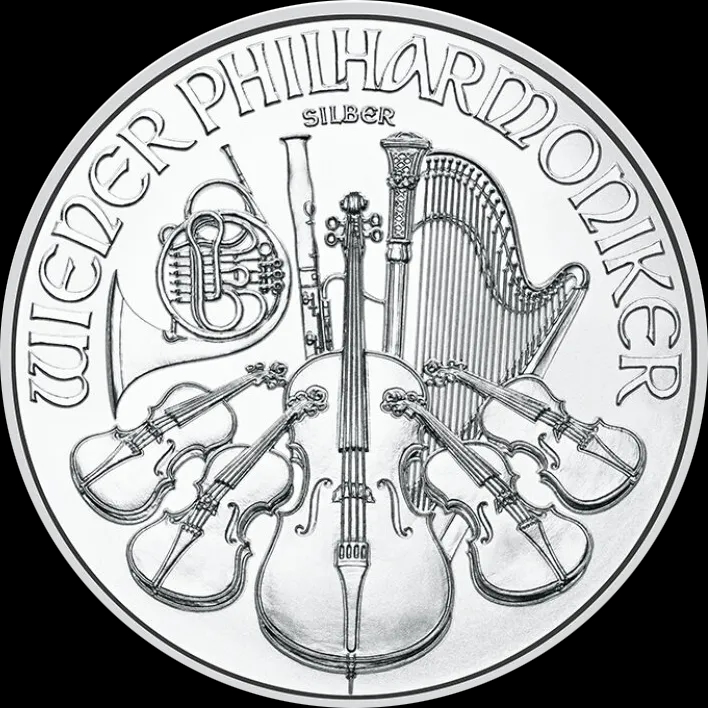 Wiedeński Filharmonik 1 uncja srebra 2025 - image 1