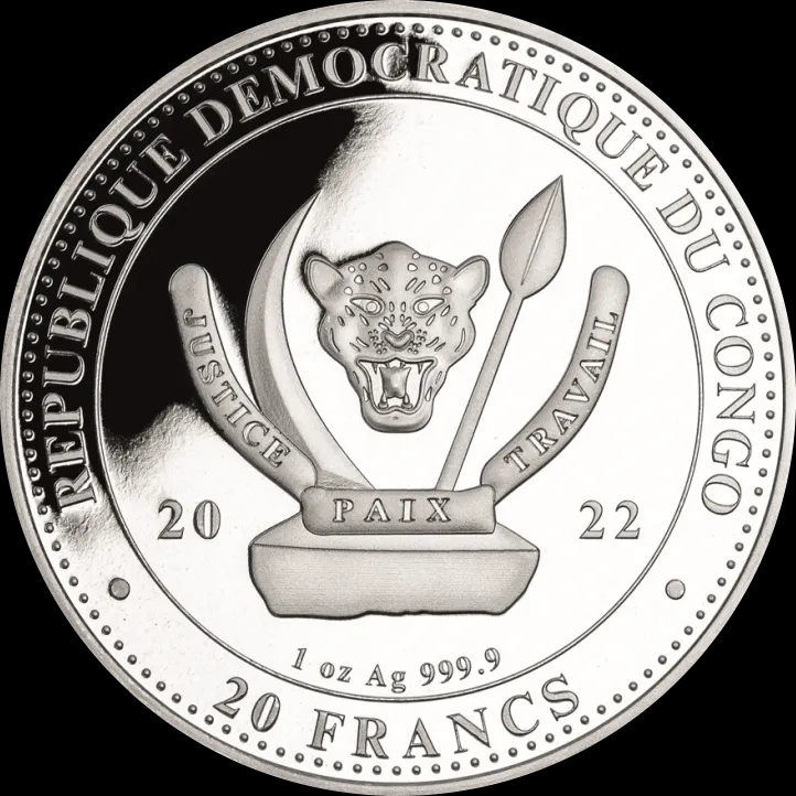 World‘s Wildlife - The Bear 1 uncja Srebra 2022 - image 2