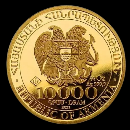 Arka Noego 1/4 uncji złota Losowe lata - image 2