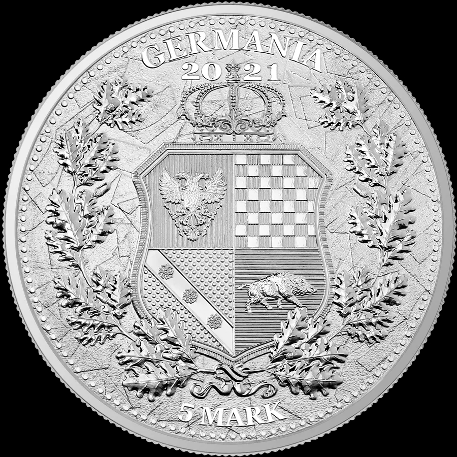 Allegorie: Austria i Germania 1 uncja srebra 2021 - image 2