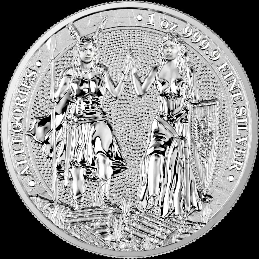 Allegorie: Galia i Germania 1 uncja srebra 2023 - image 1