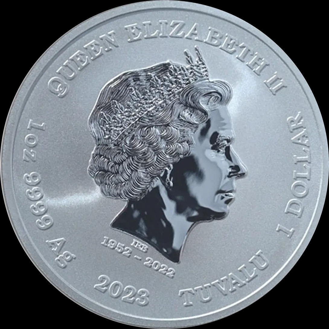 Apollo Bogowie Olimpu 1 uncja srebra 2023 - image 2
