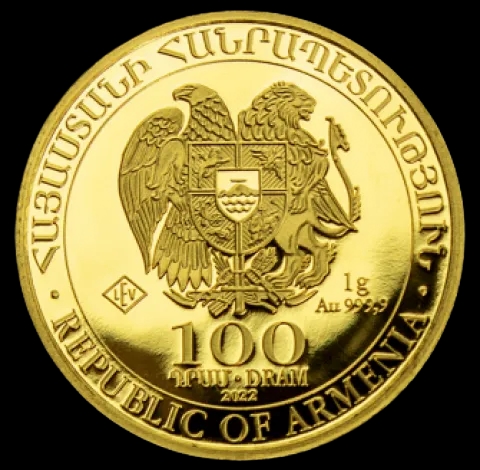 Arka Noego 1g złota 2023 - image 2