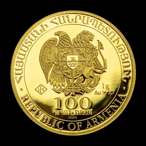 Arka Noego 1g złota 2024 - image 2