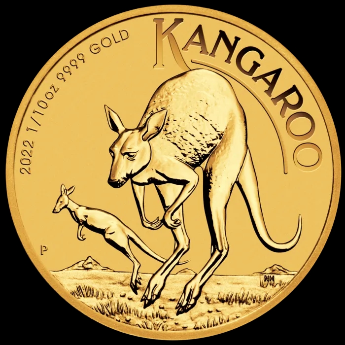 Australijski Kangur 1/10 uncji złota Losowe Lata - image 1