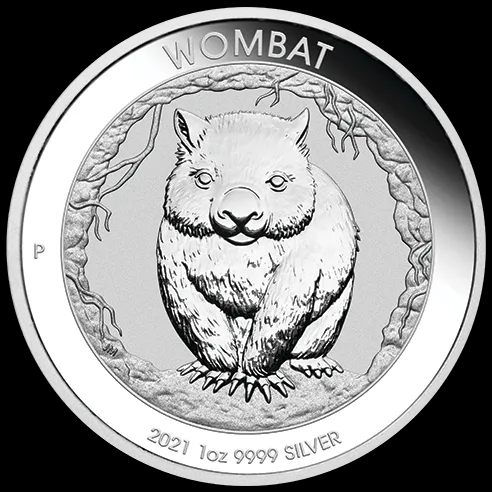 Australijski Wombat 1 uncja srebra 2021 - image 1