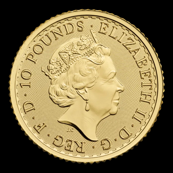 Britannia 1/10 uncji złota 2022 - image 2