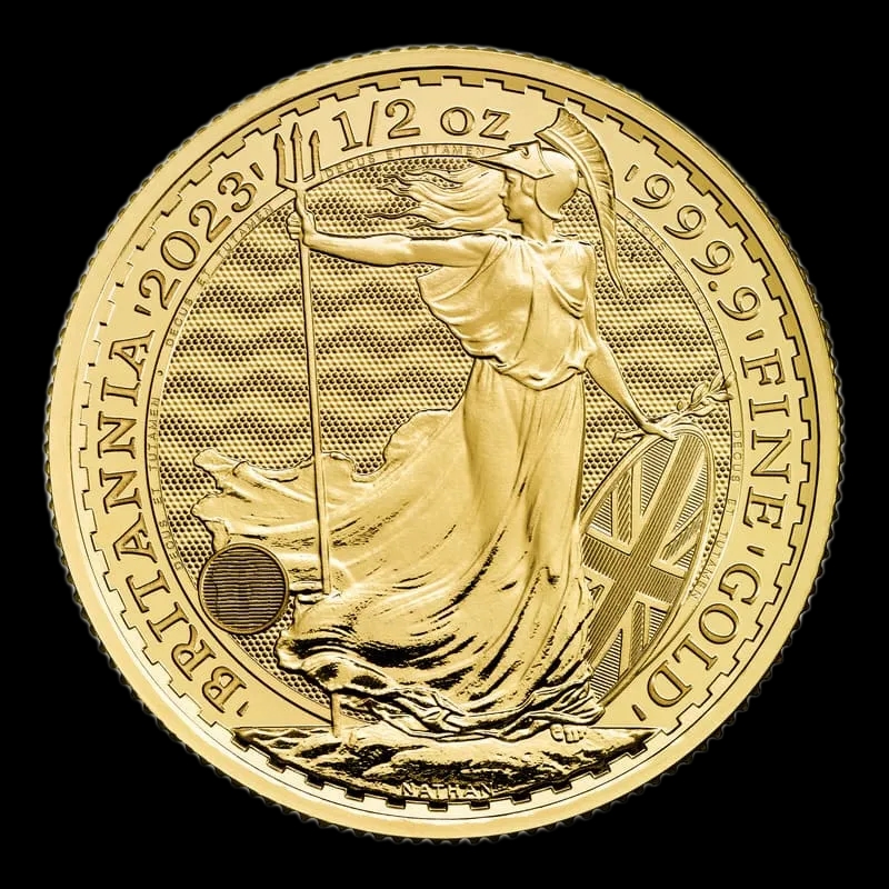 Britannia Królowa Elżbieta II 1/2 uncji złota 2023 - image 1