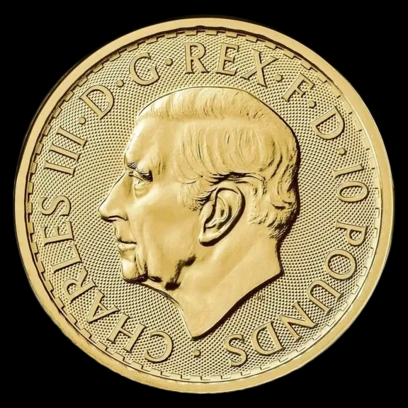 Britannia Król Karol III 1/10 uncji złota 2023 - image 2