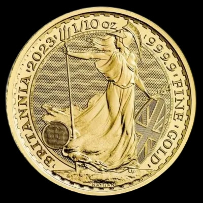 Britannia Król Karol III 1/10 uncji złota 2023 - image 1