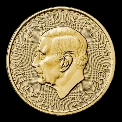 Britannia Król Karol III 1/4 uncji złota 2023 - image 2