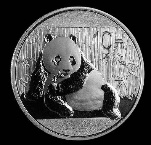 Chińska Panda 1 uncja srebra 2015 - image 1