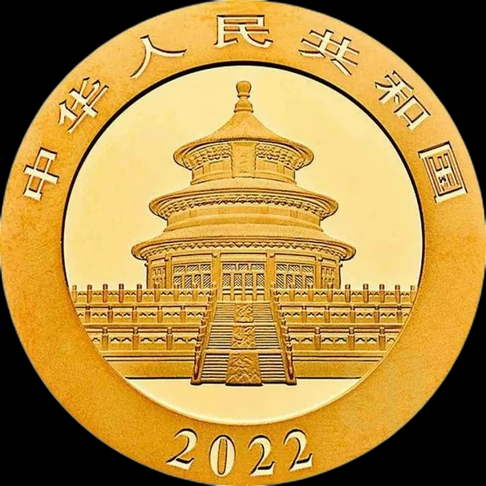 Chińska Panda 30g złota 2022 - image 2